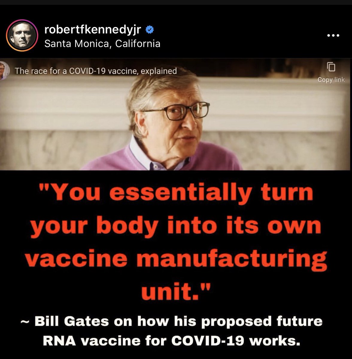 itsjillgardner's tweet photo. Nothing to see here. Gates hopes to sell his experimental gene altering Frankenstein jab technology to all 7 billion humans #gmohumans #transhumanism
https://t.co/2VzF2CFaPA https://t.co/tWRRDNPxJW