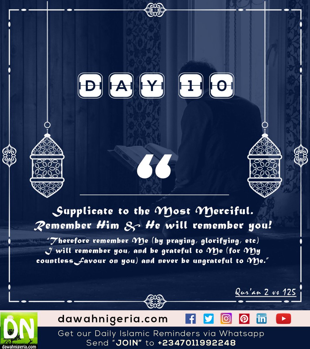 dawahnigeria's tweet photo. #DNRAmadanSeries #DailyReminder #RamadanMUbaraq #ISlamicStrength https://t.co/oBzLbuhyH2