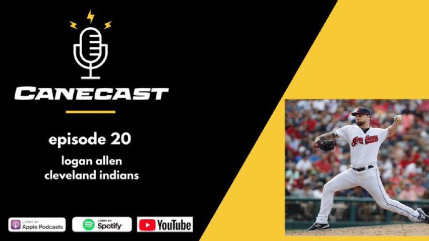 🚨<a href="/canecastshow/">CaneCast Show</a> episode with our dude <a href="/Logan__Allen/">Logan Allen</a> is LIVE now!  Great talk with great advice and a lot of humor.  Tune in - 
📺 bit.ly/canecast

📱 apple.co/2JuUe6H

🎧 spoti.fi/340gOgT