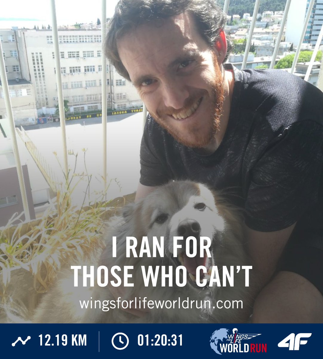 polaris64's tweet photo. I have just run 12.19 km  in the Wings for Life World Run 2020. #WingsforLife #WorldRun #apprun https://t.co/lqhI1jGzkF