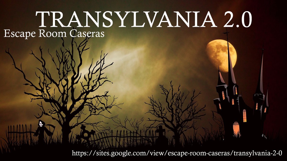 almandaba's tweet photo. ¡Tenemos nueva aventura en nuestra web!

TRANSYLVANIA 2.0

Un nuevo desafío de Escape Room para aquellos osados que queráis pasar un rato entretenido.

https://t.co/vPYRcI2ncL

Suerte.

#escape #escaperoom #escapeonline #escaperoomonline #roomescape #yoescapoencasa #escapista https://t.co/tA2lGwHIxP