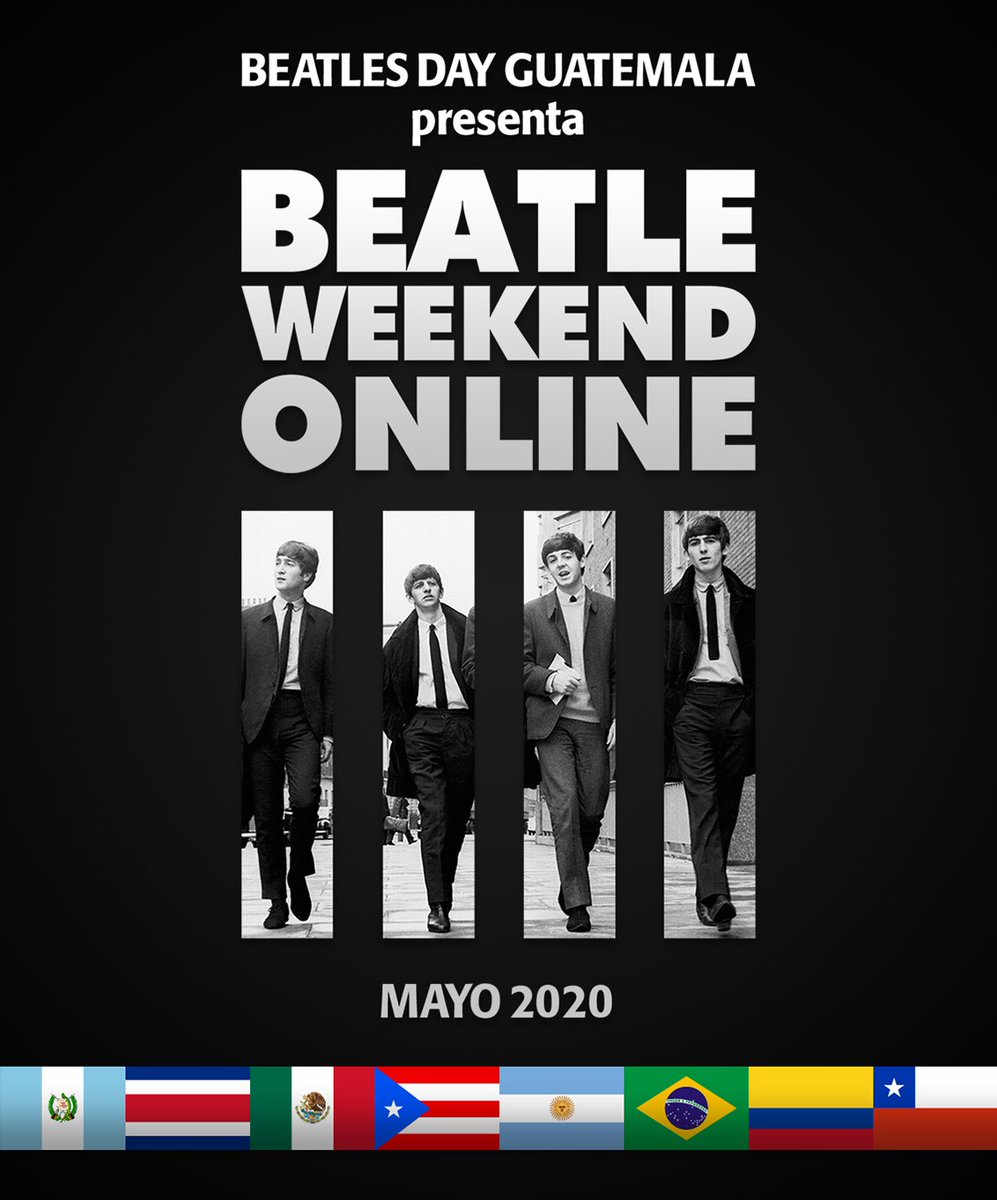 BeatlesDayGT's tweet photo. Este mes de mayo, toda América Latina se une para celebrar el legado de la banda más grande de todos los tiempos.

¡Muy pronto más información! https://t.co/JzAxuegQo8