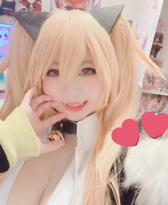 明日はエアコミケ3日目!ミヤちゃん新作でますよ〜!コス売り子ミヤちゃんでお待ちしてます〜! #C98 #エアコミケ 