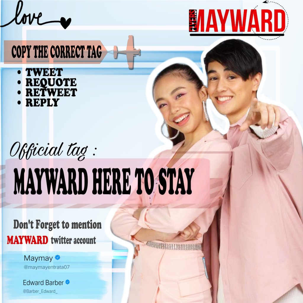 Letters2MyMoon's tweet photo. We will be tried and tested, but there are a lot more of us who choose to love and support Maymay and Edward whatever happens.

Together, let us all shout out to everyone:

MAYWARD HERE TO STAY

@Barber_Edward_ @maymayentrata07 https://t.co/yyRC24F9JF