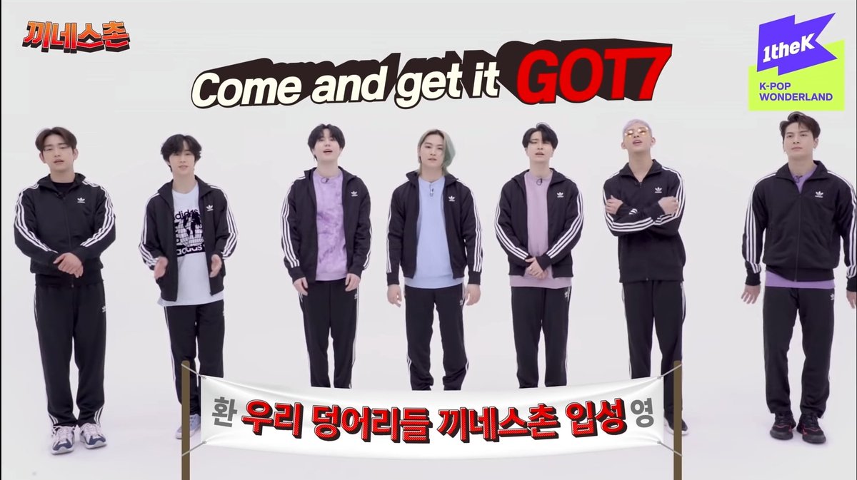 doublebeom's tweet photo. from surprising us with a new concept down to feeding us with great contents that filled us up with so much laughter, we couldn't thank you enough for doing so much despite the situation rn.

though the era was short lived, it was one of the best yet!

#HappyToHaveGOT7 #GOT7 https://t.co/Tir15aG3rg