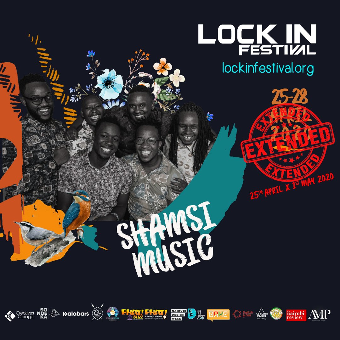 ShamsiMusicKE's tweet photo. Join us for our 'Shamsi Live' set on the #LockInFestival tonight at 8pm. 
https://t.co/HcPzBGnEb6 https://t.co/IB0Uasvfsn
