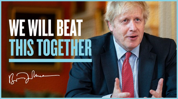 Text: We will beat this together. 