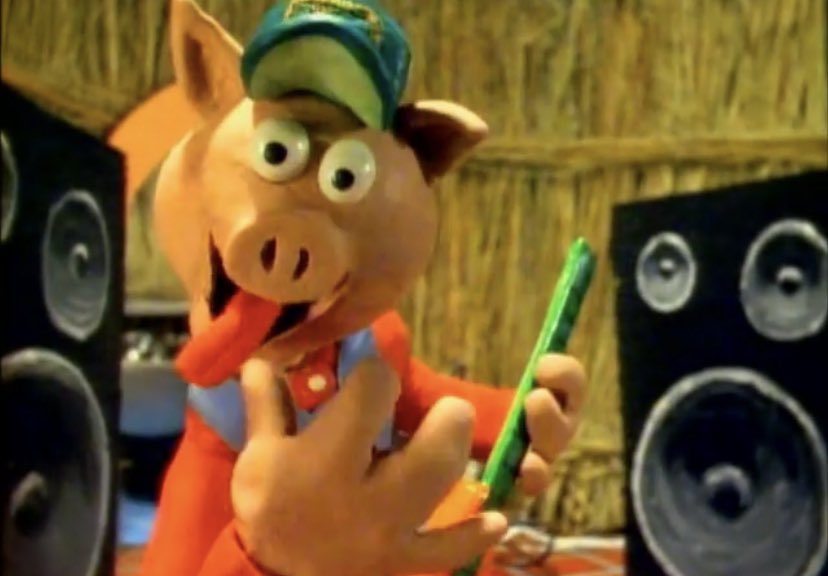 Green Jello Three Little Pigs