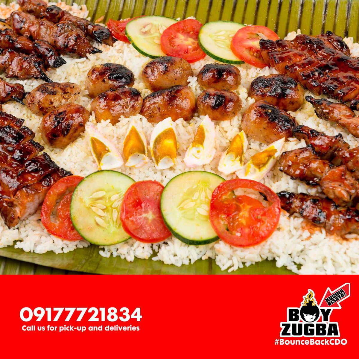 BoyZugbaPH's tweet photo. Karne-Vorous Boodle at home? Why not? 😉 Have a feast with your loved ones this Sunday evening! 

For orders, Click the link in bio or Call us +639177721834.

#BoyZugba #BounceBackCDO https://t.co/V8olTpnqD8