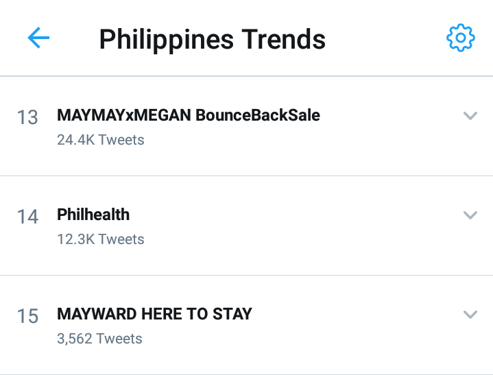 hello_EJB's tweet photo. We're now trending at 15th spot nationwide..
Our first tag is also trending..

 MAYWARD HERE TO STAY

#MayWard
@Barber_Edward_ @maymayentrata07 https://t.co/gHBglf0kYl