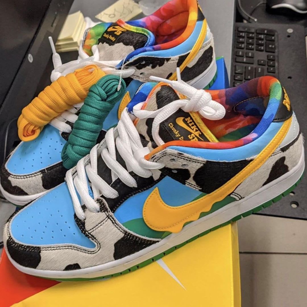 Paul007Phillips's tweet photo. Thanks @nikesb for the splendid #benandjerrychunkydunky https://t.co/TIQ2D2mwEn