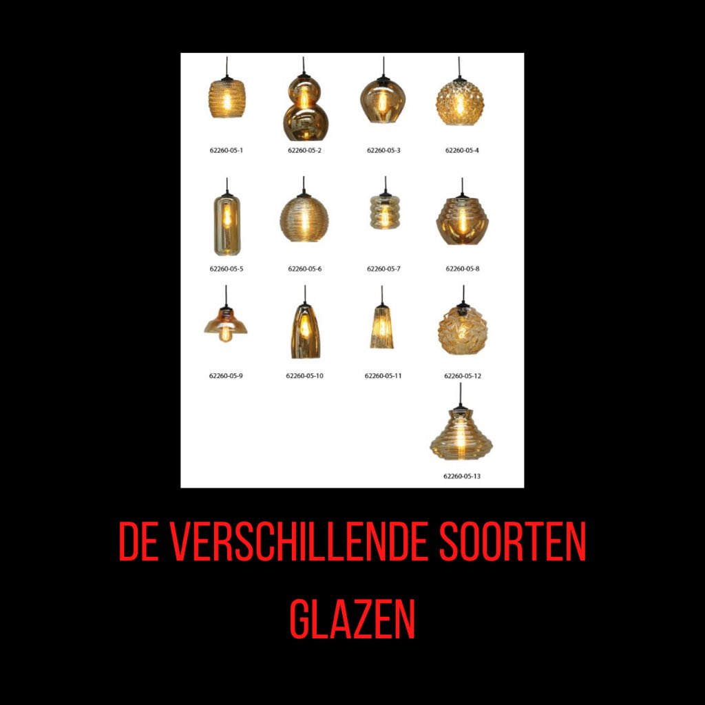 Sfeervolle hanglamp met verschillende rook kleurige glazen. Verkrijgbaar in meerdere maten. Zie designlamp.nl/search/Quinto/