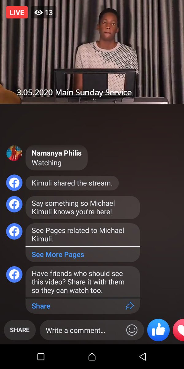Hello Fam 😀

Our online Church is live now! Tap the link to join in 😊😊

m.facebook.com/story.php?stor…