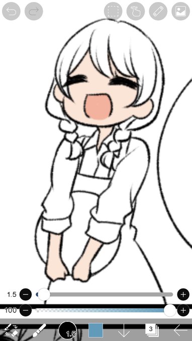 バイト中のブシ 