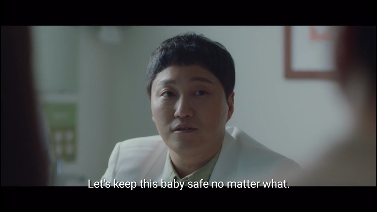 This is Seokhyeong patient on EP 6 July who had miscarriage. They are back on EP 8 Sept  I hope they could keep the baby. If they could keep the baby She will give birth by Spring ( Feb or March) Hope to see them next season!! #HospitalPlaylist