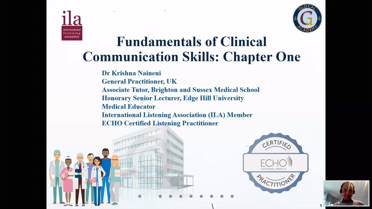 ManojMallina98's tweet photo. Thank you! @knaineni for conducting such an amazing workshop on how to develop #Clinical_Communication_Skills for #MedStudents . It was a wonderful and fun session 😊 can't wait to finish the course. https://t.co/07u8FogbJG