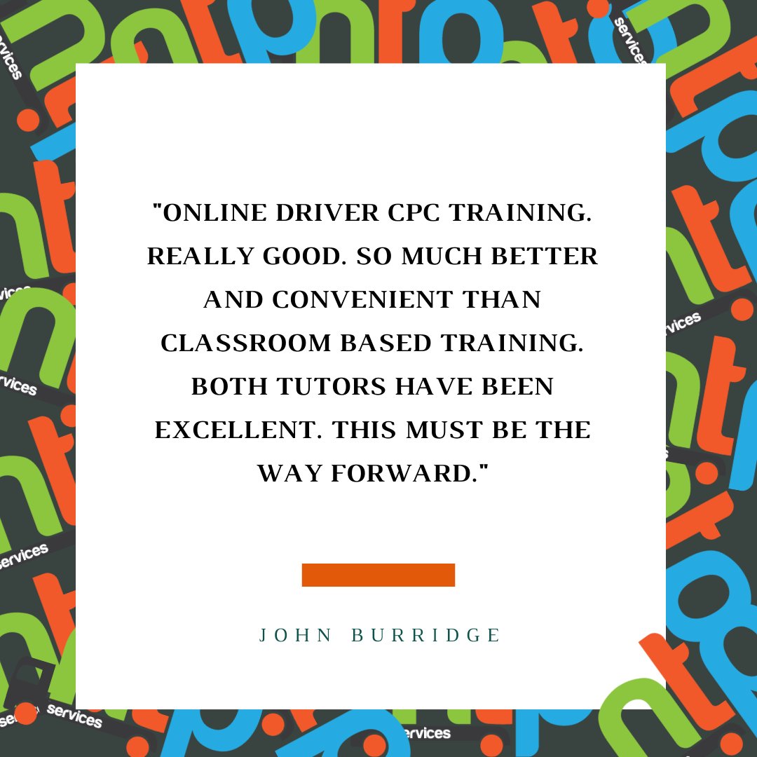 online_ntp's tweet image. We&apos;ve received some more amazing #reviews from our #onlineDriverCPC students, 
Are you interested in completing your #DriverCPC training online? You have until 12th June 2020 to train at home, online so be quick! Find out more and book your place here &amp;gt; bit.ly/3bRlpoF