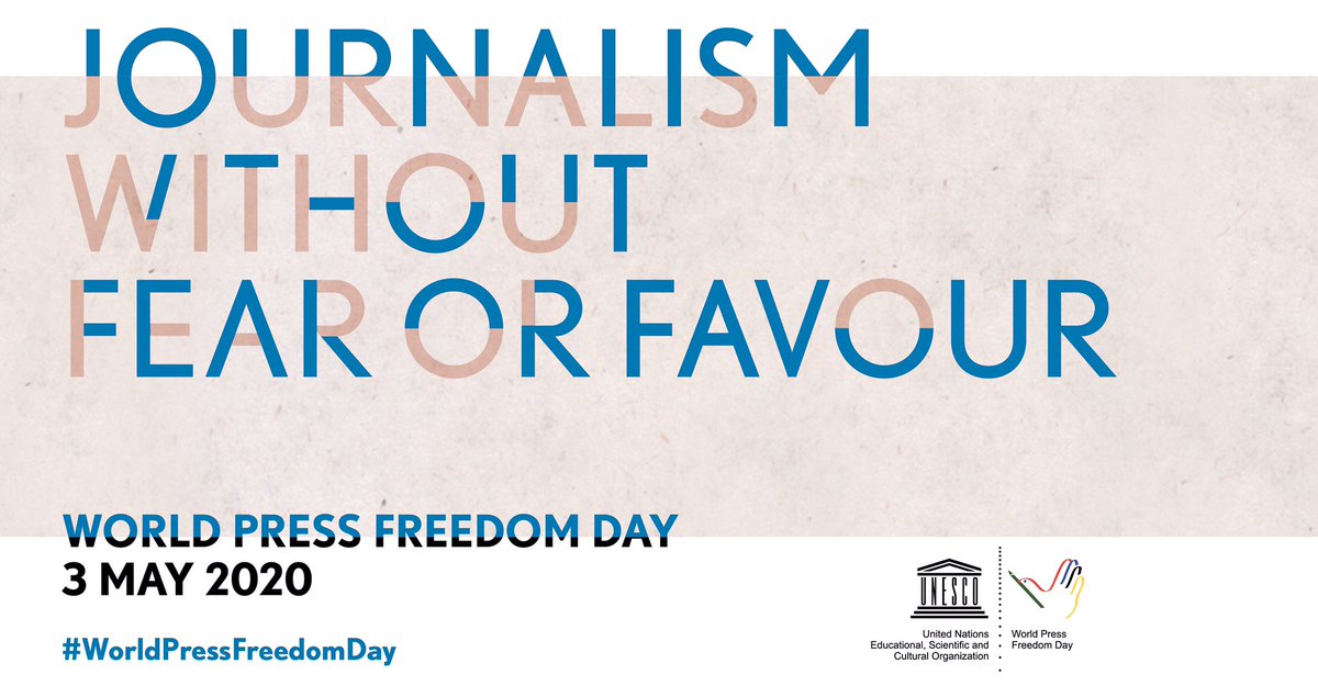Kro_solano's tweet photo. #journeedelalibertedelapresse #journeemondiale #3mai #presse #journalistes https://t.co/J7WfvSXDng