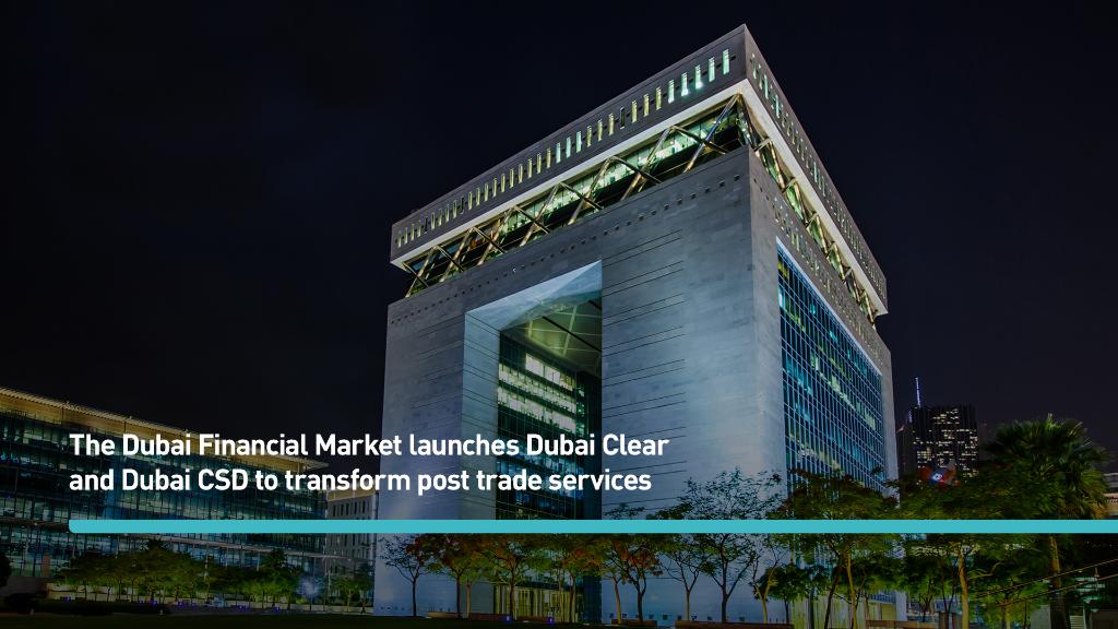 BusinessDubai's tweet photo. The Dubai Financial Market has  launched two new subsidiaries - Dubai Clear and Dubai CSD - aimed at transforming post trade services in the UAE in line with @DFMalerts efforts to continue driving capital markets development in the region: https://t.co/s381ZEFR9f #BusinessDubai https://t.co/ooZgU4xQ5Y