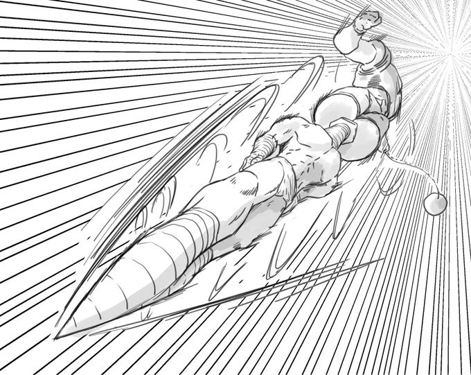 スクリューキッド描いた 