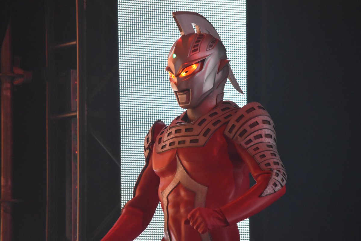 思い起こしウルトラマンフェスティバル2017のショー。 ジードの年