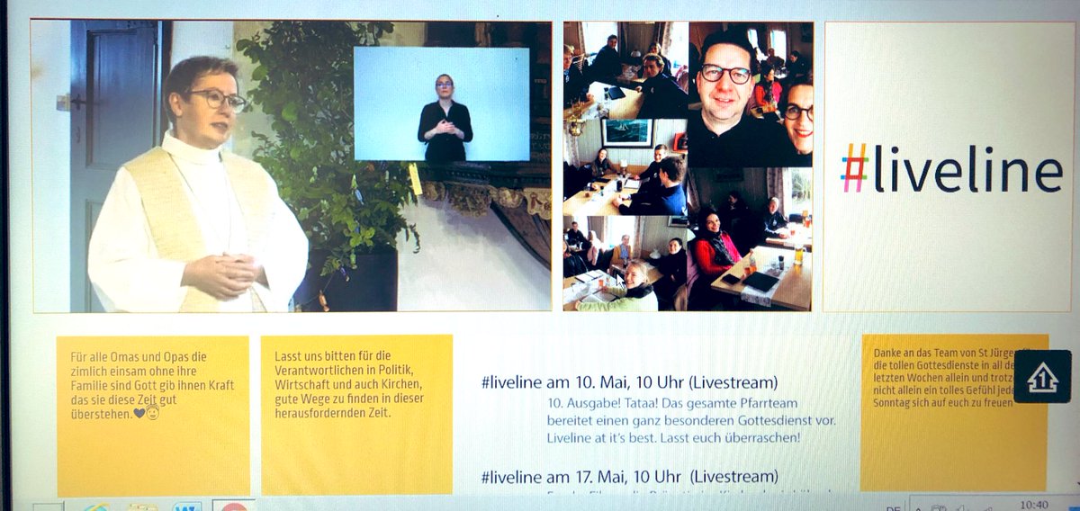 Osll19Z's tweet photo. Wow. Das ist #liveline - so viele Menschen verbunden im digitalen Gottesdienst. 🙏📲
https://t.co/zvfL1dTrSh https://t.co/unfJNV2Pbk