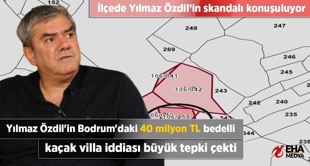 suiskad's tweet photo. Sözcü Gazetesi yazarı Yılmaz Özdil'in, 📌Bodrum'da "ticari alan statüsündeki" arsaya 40 milyon TL değer biçilen 
kaçak villa yaptırdığı,
📌Kaçak villaya kaçak bodrum kat yaptırdığı, 
📌Arsa değerini artırmak için parselini denize kaydırdığı ortaya çıktı. https://t.co/VPGMDDoqmw