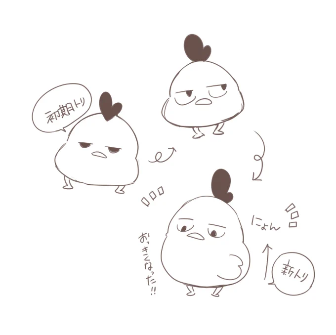 トリをリニューアルしてみました? 