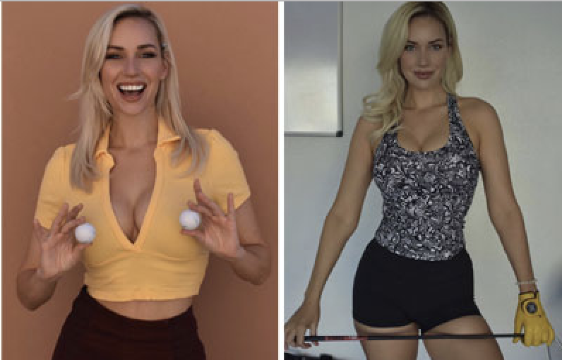 Golf Star Paige Spiranac Claims Her 34DD Breasts Actually Helps