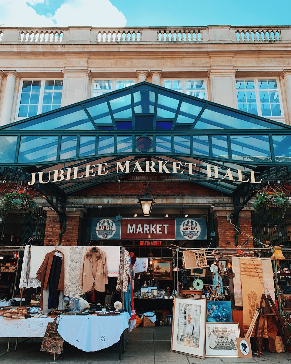 Looking forward to sunny days and exploring all that Jubilee Market Hall has to offer. ☀️