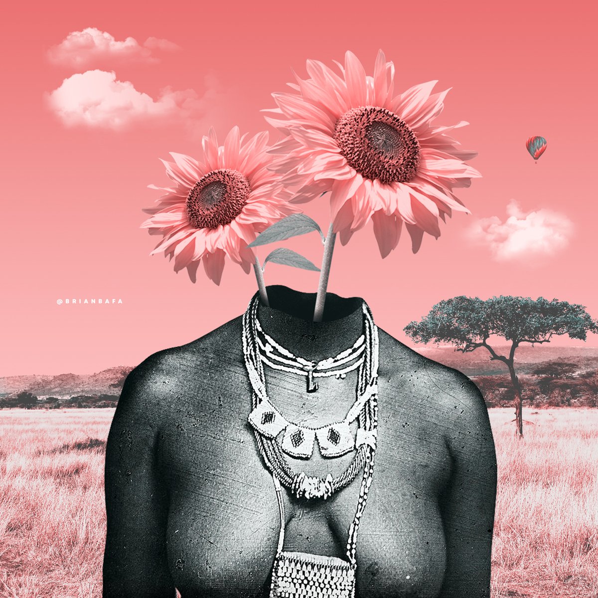 Mrs. MutUA 🔥
Digital Art by @brianbafa 
Inspired by @iwakoli

Mrs MutUA constantly attracts attention from her peers because of her beautiful yellow petals.
#create #imagine #photoshop #bafadesigns