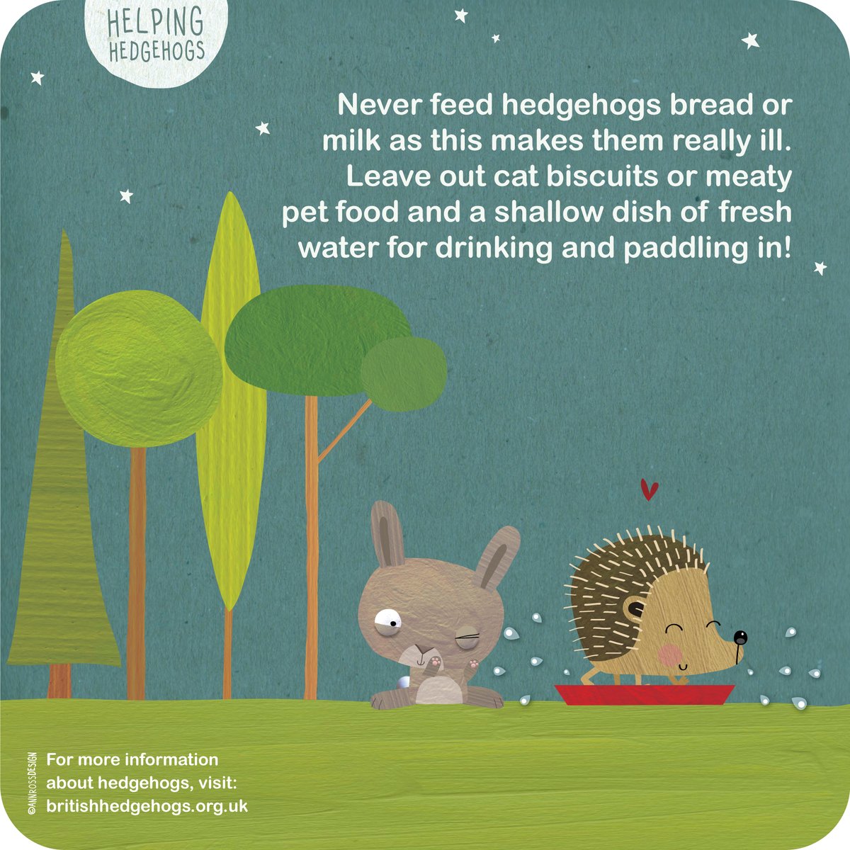 hedgehogsociety's tweet photo. We will be releasing one of these cute messages each day of #hedgehogweek - please share them to help raise awareness. https://t.co/DkrYm1rQJD