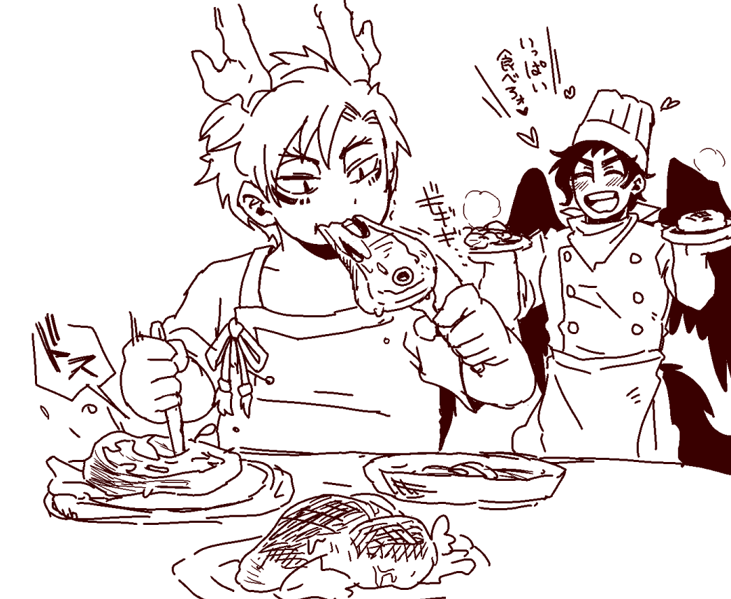 雑描きさきやち
いっぱい食べる?が好き♥ 
