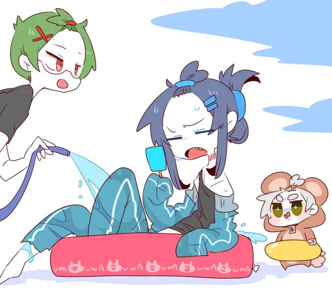 暑かった 