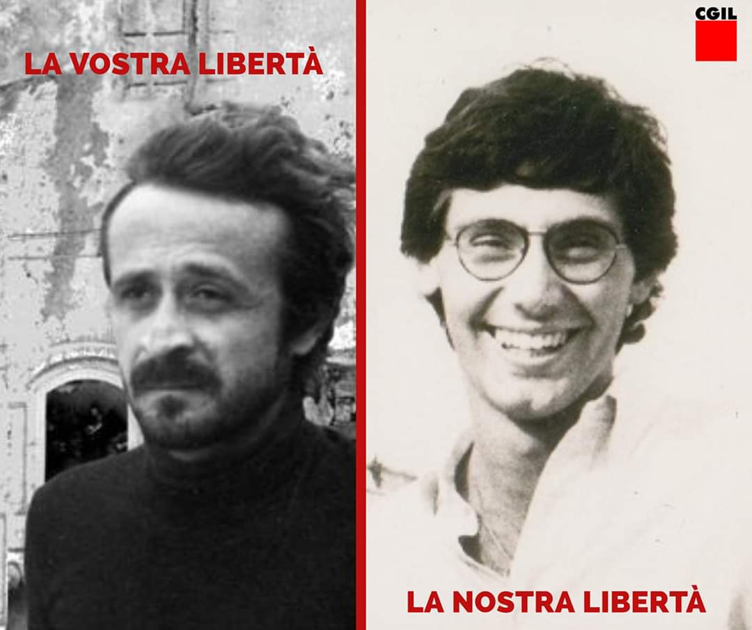 cgilnazionale's tweet photo. A #PeppinoImpastato iscritto all'Odg già morto. A #GiancarloSiani che non smise di denunciare. A tutti i giornalisti, donne e uomini che mettono a rischio la vita. Ai precari del mestiere che non cedono al ricatto. Grazie: la vostra libertà è la nostra. #libertàdistampa #3maggio https://t.co/FoUVcujtJd