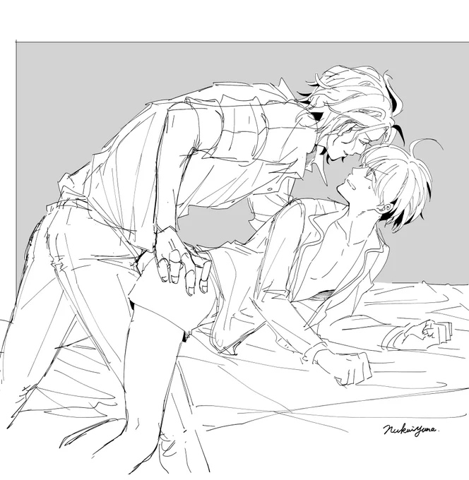 らくがきしてた
#創作BL 