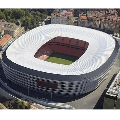 AthTribunerosno's tweet photo. Aun quedan dudas de cual es mejor estadio 🏟️ 🏟️

🔁 San Mames

❤️ Reale Arena 
 
#AthleticClub #RealSociedad https://t.co/diJf3iGibb