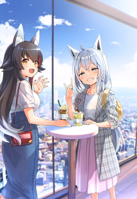 オフ😉✨ #みおーん絵 #絵フブキ 