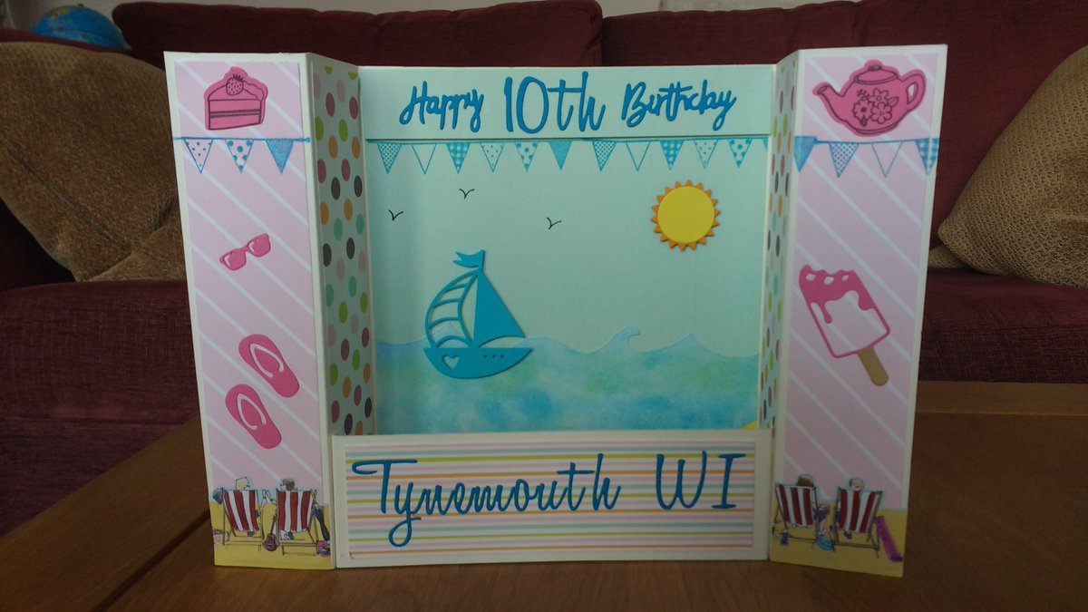 tynemouth_wi's tweet photo. Happy Birthday to us!  Although we will have to postpone our birthday party, we will be having a Zoom meeting for our members. Feel free to celebrate by having a mini party at home and give a toast to Tynemouth WI! https://t.co/OphkEMnAPl