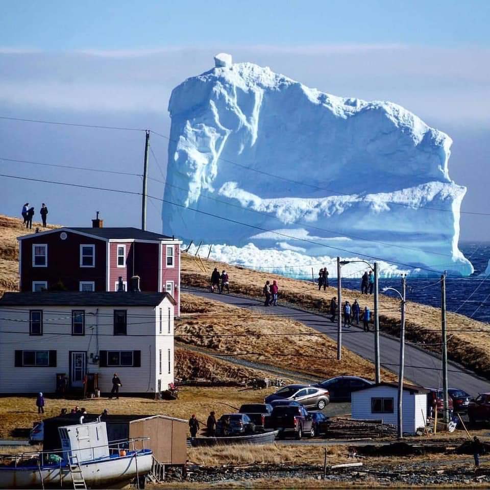 Earth is healing itself, Cobh this morning