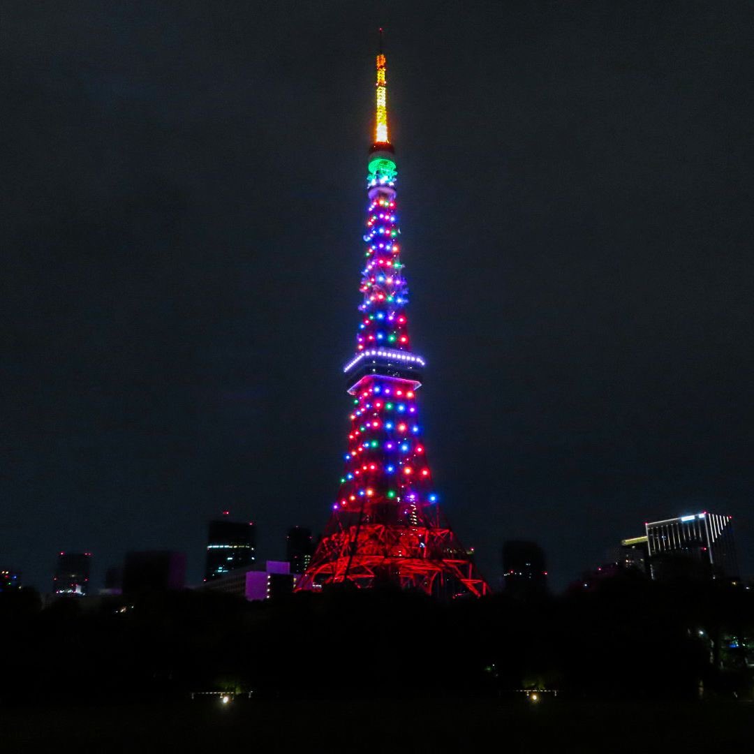 ライト アップ 今日 東京 タワー Towerpedia