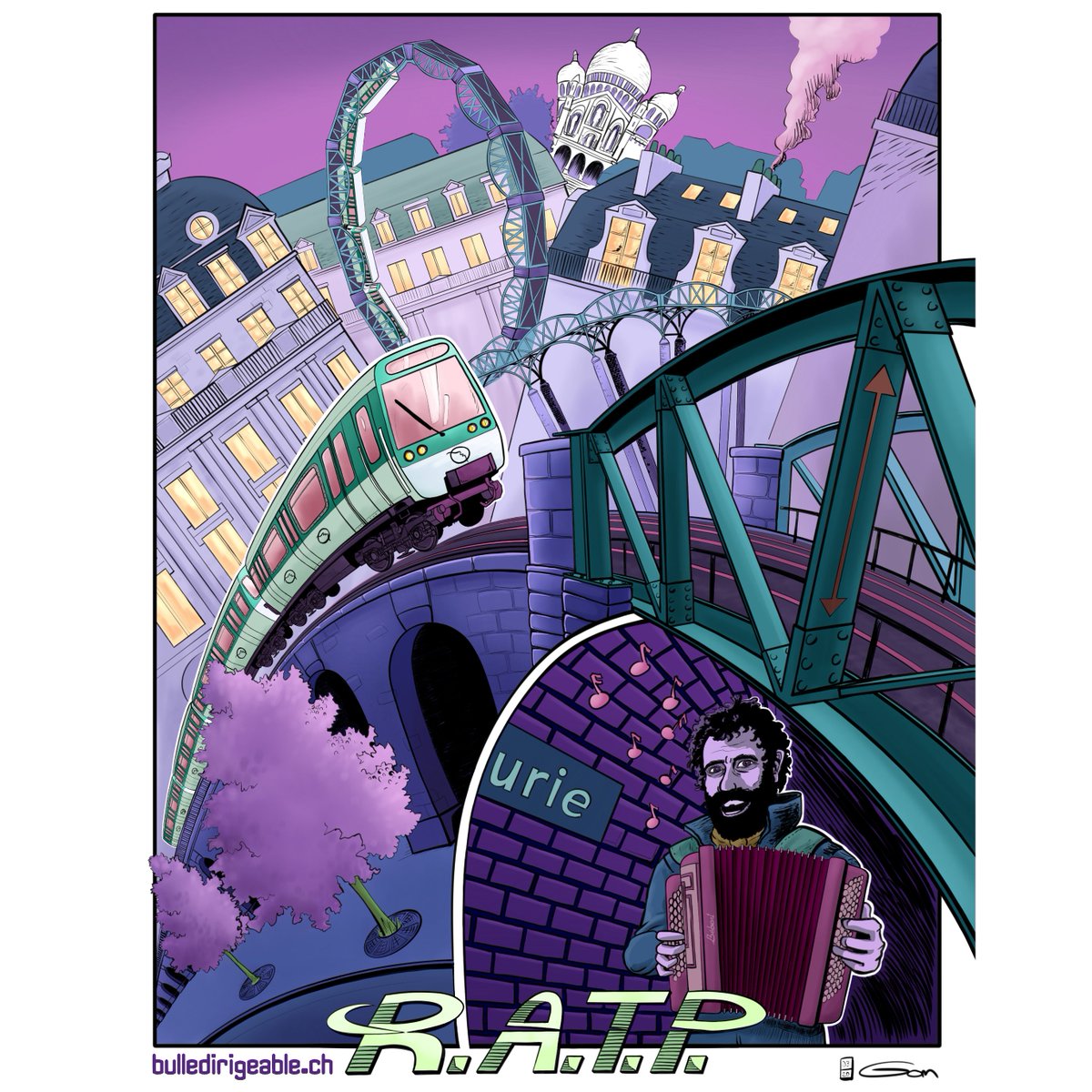 BulleDirigeable's tweet photo. Qualité HD sur mon site - lien en bio.
Idée pour réduire la densité de voyageurs dans les rames de la @RATP
.
#métro #métropolotain #subway #tube #ratp #rollercoaster #montagnesRusses #Paris #Montmartre #SacréCœur #dessin #illustration #transportsPublics #artwork #digitalArt https://t.co/x09w3x5Lxr