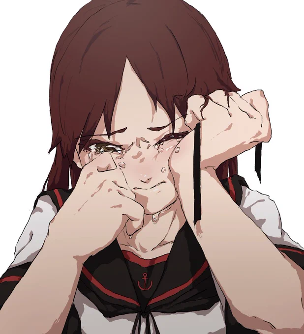 泣いてない
#敷波 