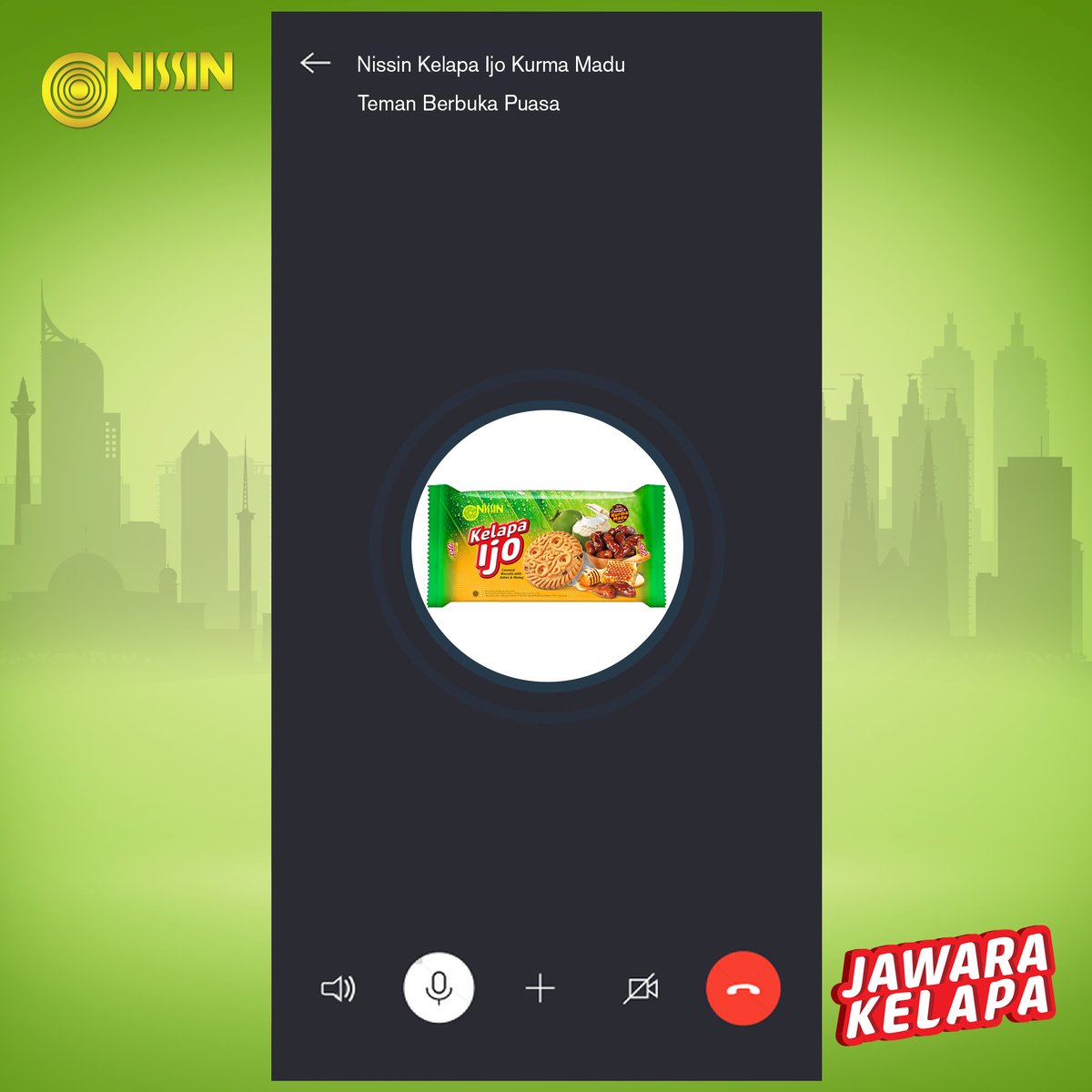 Hey Kijolovers! Walaupun kalian ga bisa mudik, jangan sedih yaa karena Nissin Kelapa Ijo selalu siap temenin kamu di saat berbuka ataupun sahur 🤗 Nissin Kelapa Ijo Kurma Madu, Teman Berbuka Puasa kalian! #JanganMudik #DiRumahAja #JawaraKelapa #NissinKelapaIjo #BiskuitIndonesia