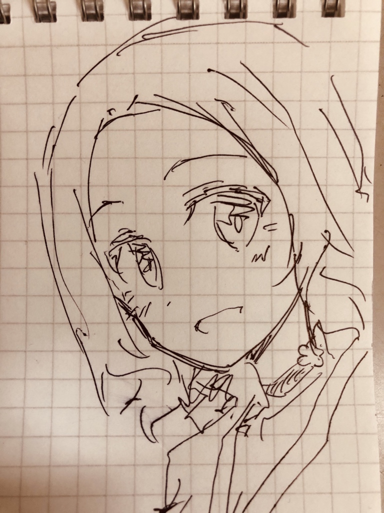 風先輩落書き 