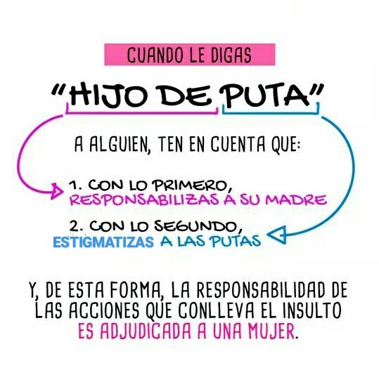 CPSproderechos's tweet photo. Aquello de: "es parte del lenguaje" no es una excusa ni siquiera un argumento. Reeducar el lenguaje también es una acción y una decisión política, tú decides...estigmatizas, divides o formas parte de la transformación hacía una sociedad que respeta y valora a TODAS las mujeres https://t.co/QbAB9O4YY8