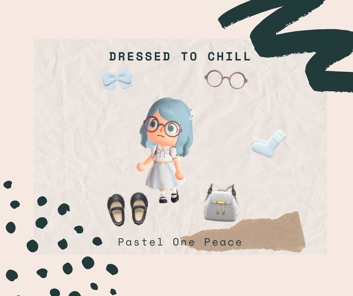 𝑚𝑖𝑖 Twitterissa 𐂂 My Design Pastel One Peace あつまれどうぶつの森 あつ森マイデザイン マイデザイン あつ森 マイデザ配布 服