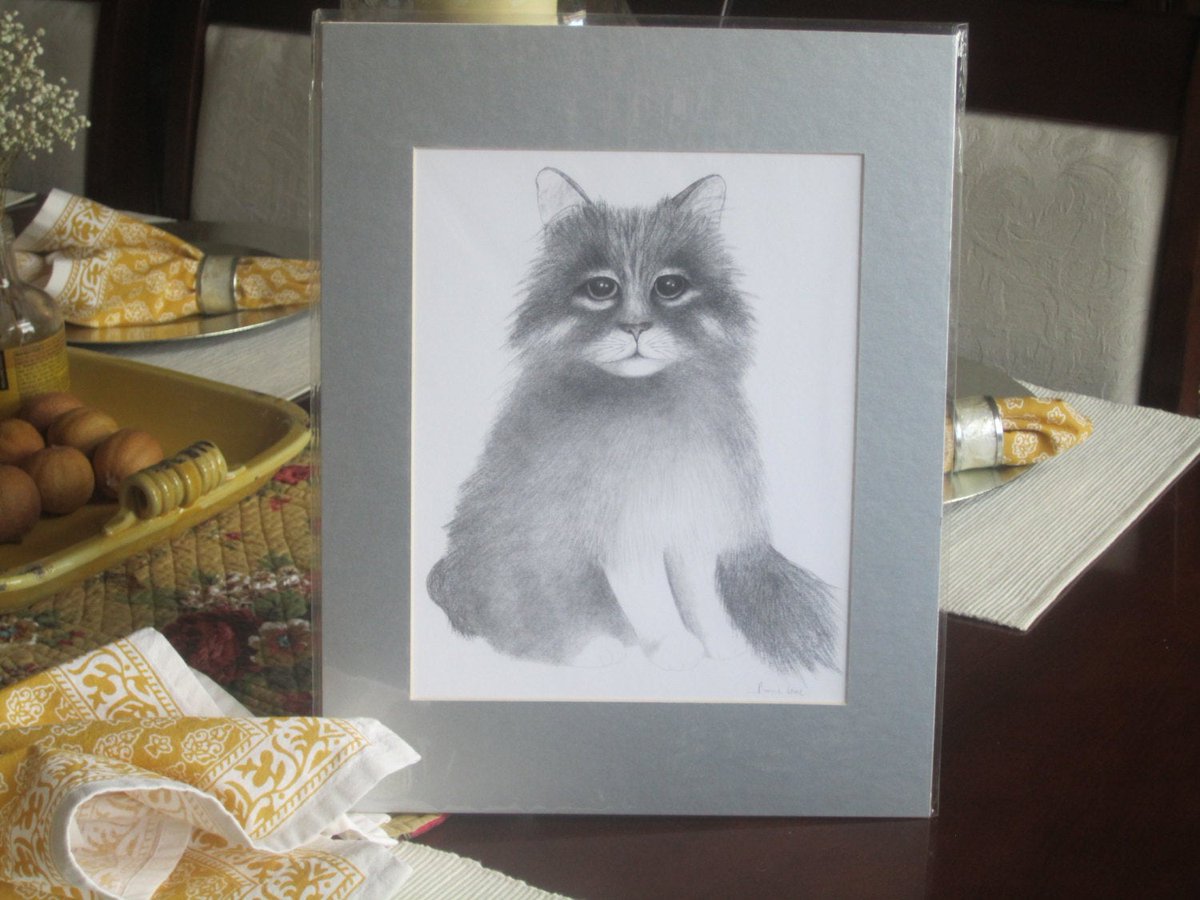 BonnieLouLane's tweet photo. Kitty Cat, Pussy Cat, What Are You Staring At? - Laser Art Print https://t.co/hNmGEc0M5l #fineartforsale #EtsyTeamUNITY #TMTinsta #Handmade #CatPrint https://t.co/zDrRSbNmzR
