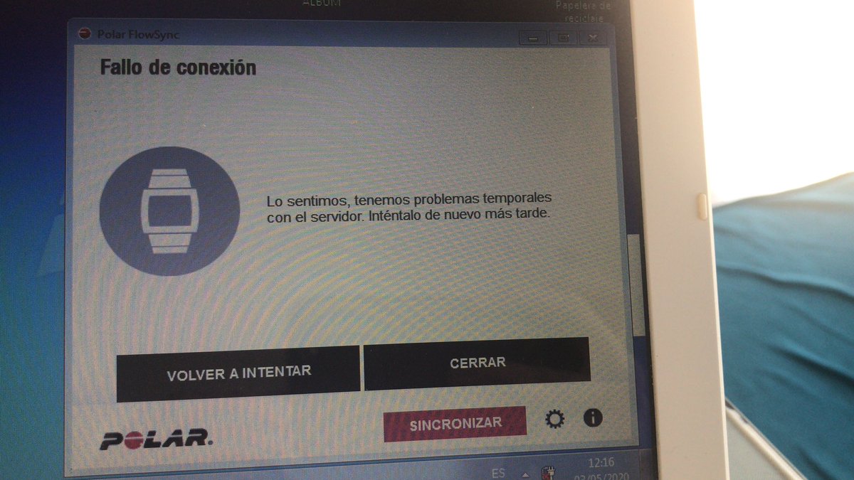 Faabidb's tweet photo. @PolarSpain Hola, intento sincronizar mediante el movil o por el  PC mi reloj M400 y mi gps V650 y no se puede, lo podriais solucionar? Llevo desde ayer intentandolo.. https://t.co/SlqToMt8Wl
