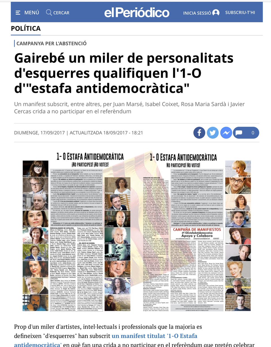 albertbotran's tweet photo. No us els torneu a creure quan diguin que estan contra la independència perquè són d’esquerres. Quan una crisi colpeix especialment les classes populars (ERTO, autònoms, precaris, obligatorietat de tornar al lloc de feina i exposar-se al contagi) resulta que no els afecta tant. https://t.co/vvca3i8ZYv